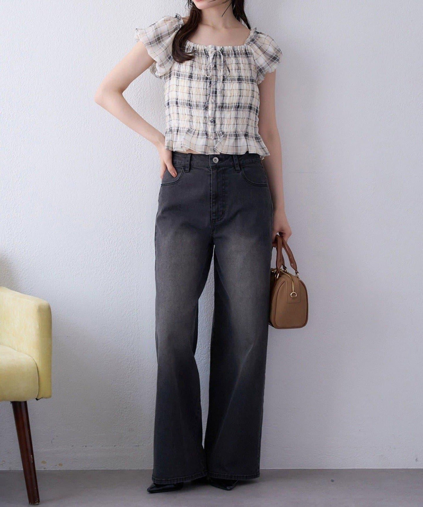 【one after another】褶皺襯衫