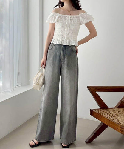 【one after another】褶皺襯衫