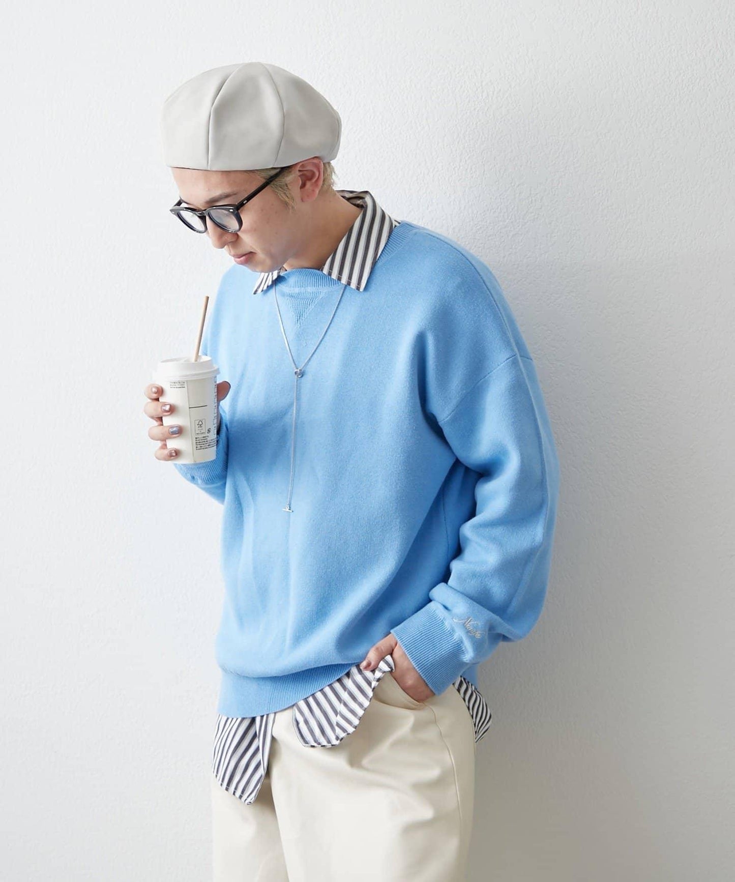 【NUNIFE】衛衣風格套頭衫