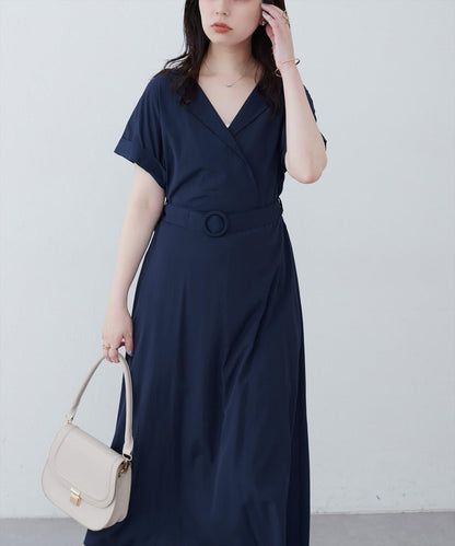 【natural couture】三角領連衣裙