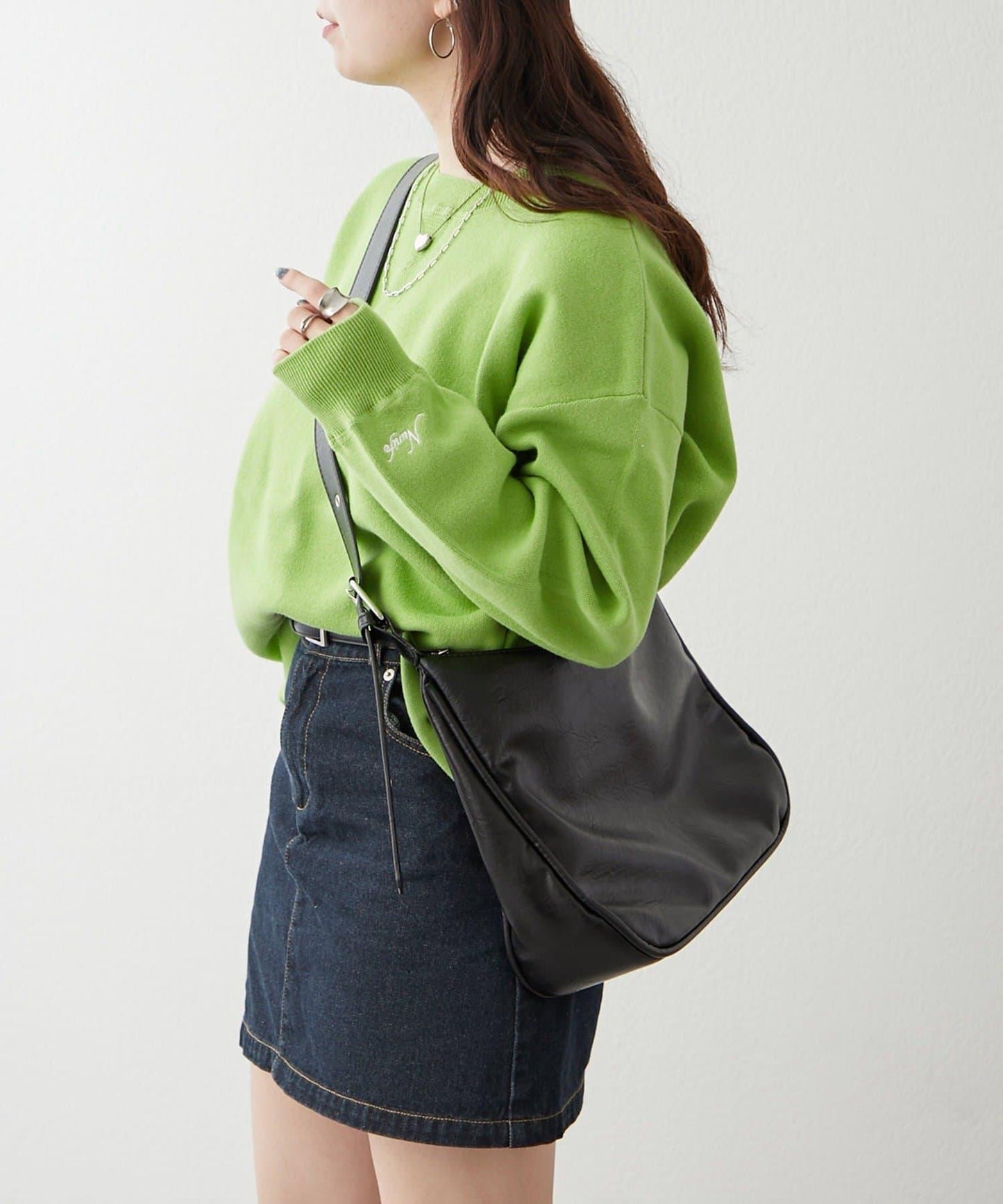 【NUNIFE】衛衣風格套頭衫