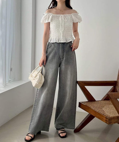 【one after another】褶皺襯衫