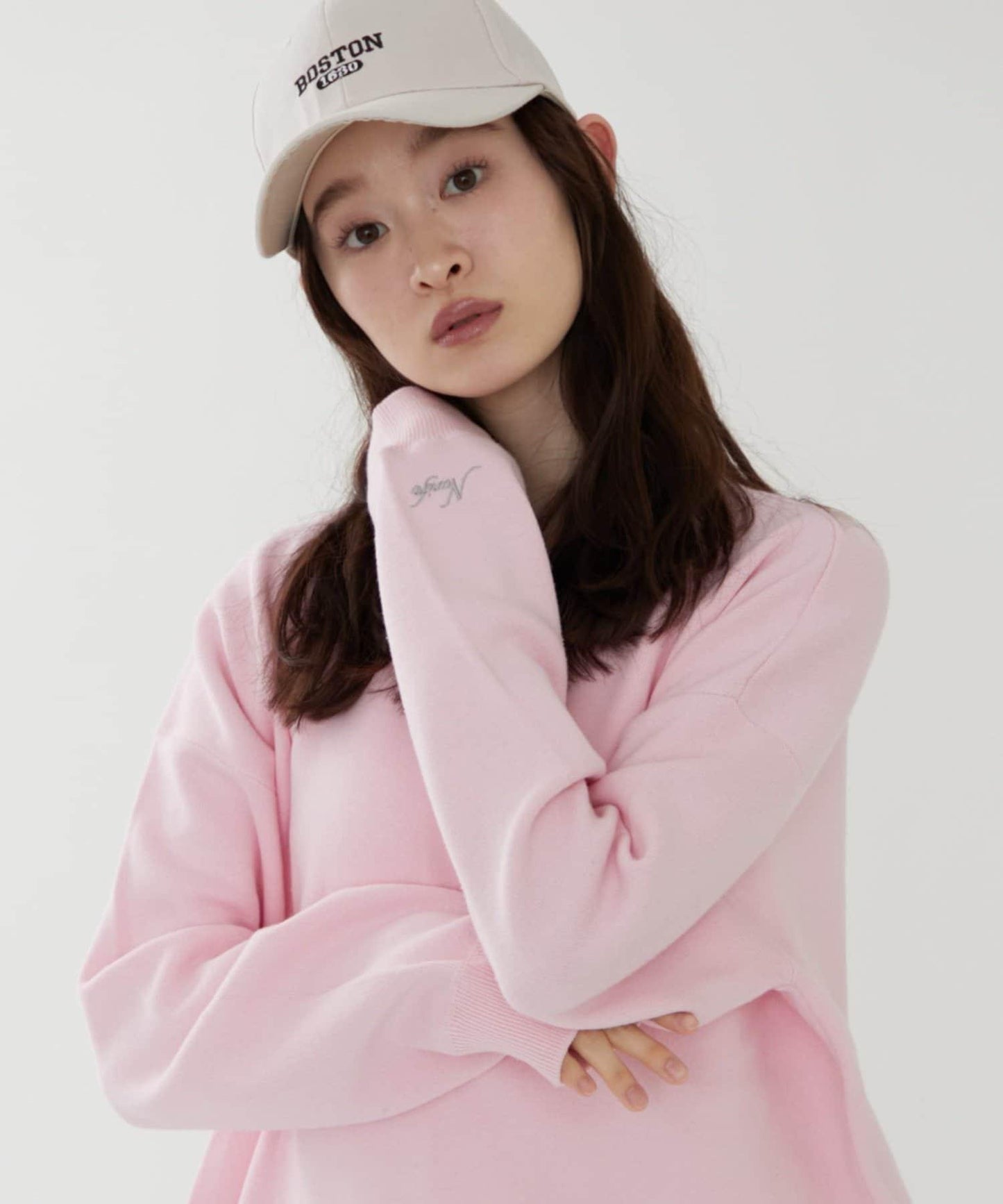 【NUNIFE】衛衣風格套頭衫