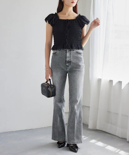 【one after another】褶皺襯衫