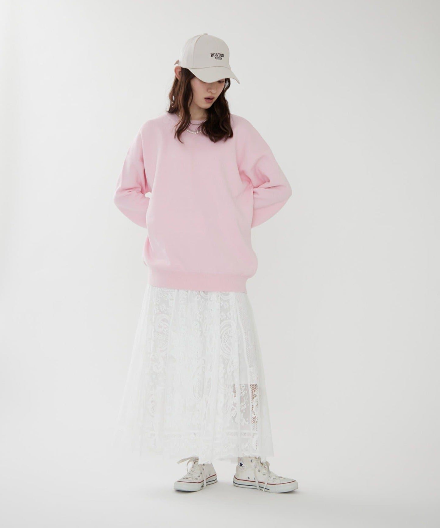 【NUNIFE】衛衣風格套頭衫