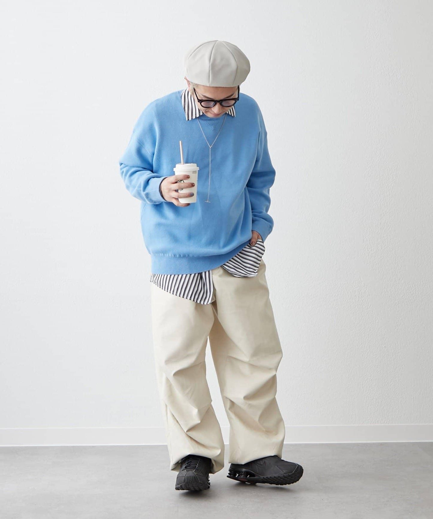 【NUNIFE】衛衣風格套頭衫