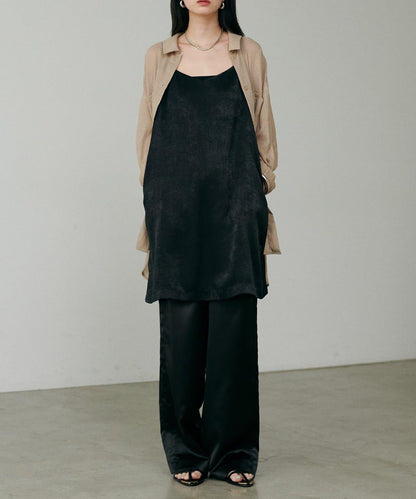 【LARUTA】透視感狩獵風口袋襯衫