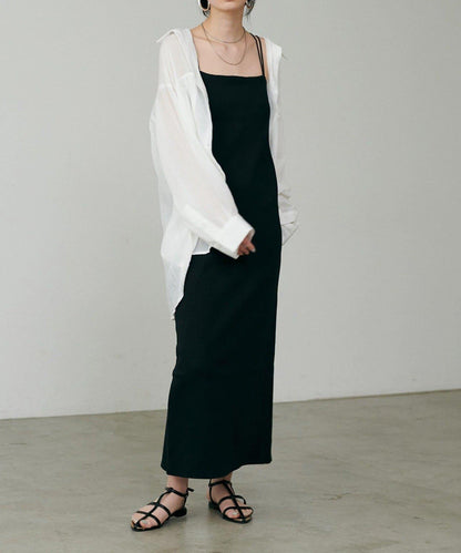 【LARUTA】透視感狩獵風口袋襯衫