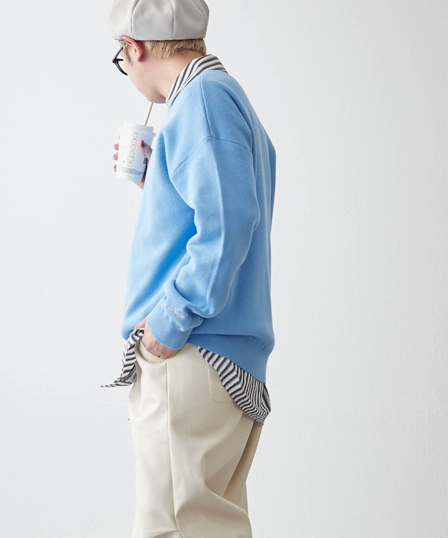 【NUNIFE】衛衣風格套頭衫