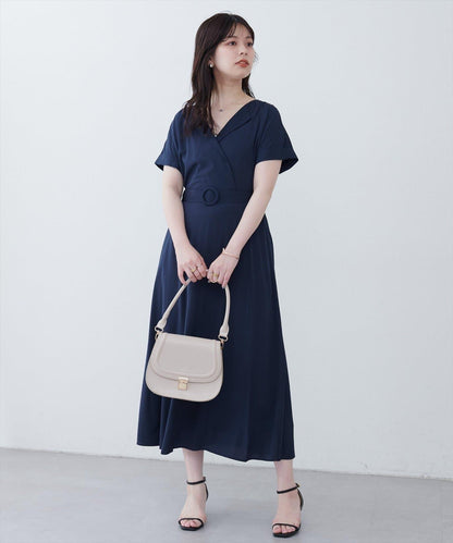 【natural couture】三角領連衣裙