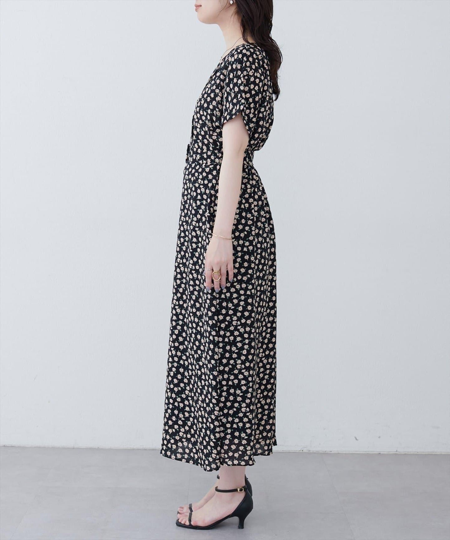 【natural couture】三角領連衣裙