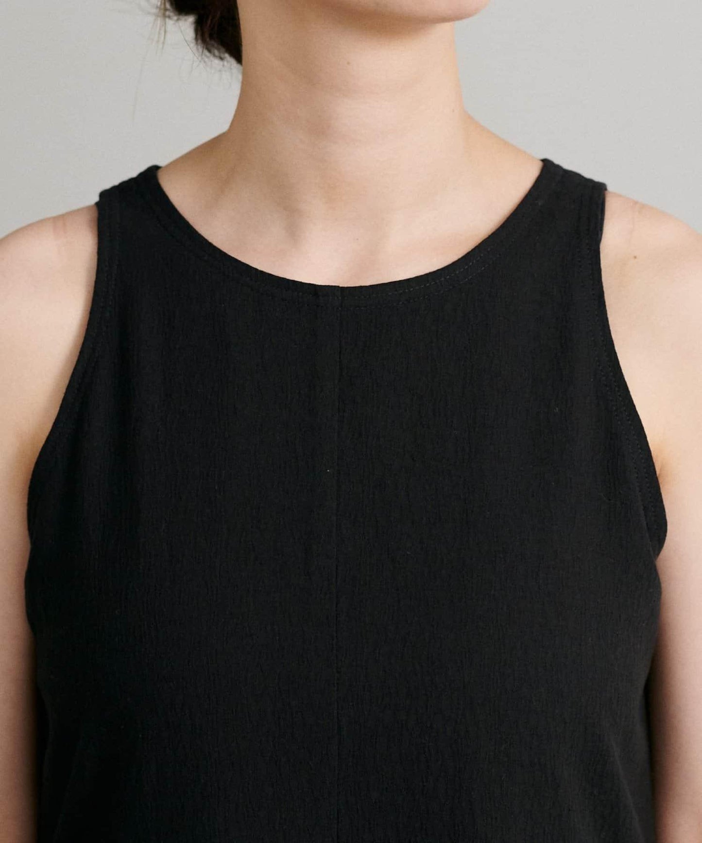 【LARUTA】美式無袖流蘇連衣裙