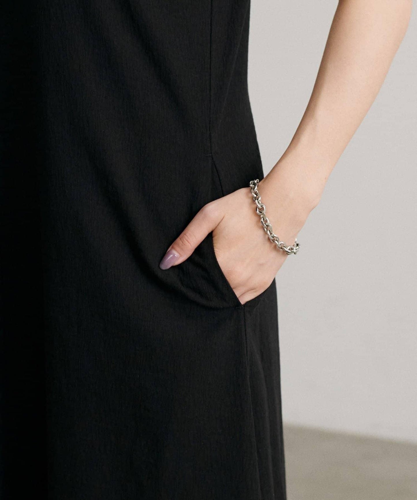 【LARUTA】美式無袖流蘇連衣裙