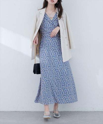 【natural couture】三角領連衣裙