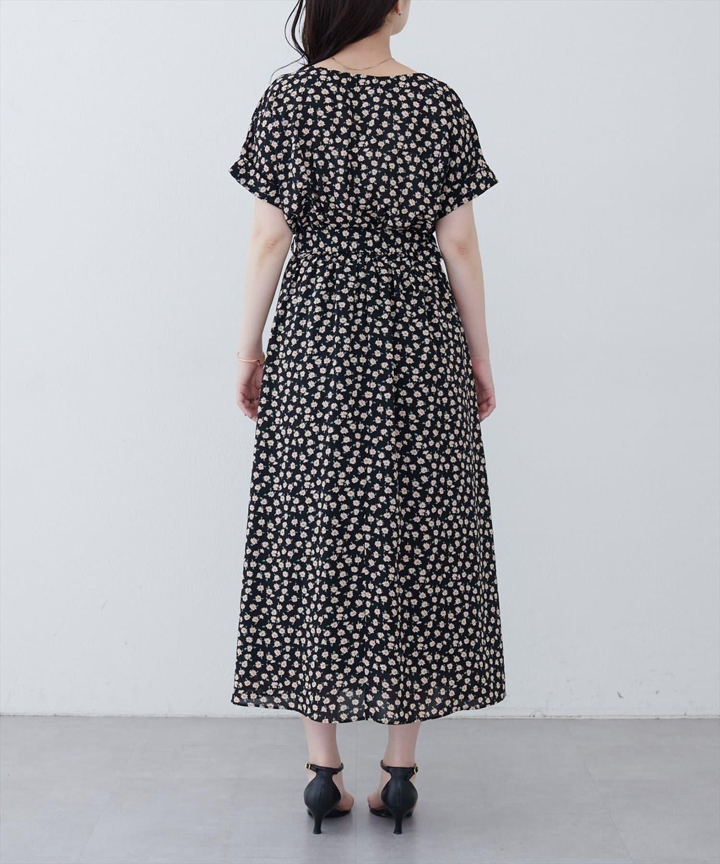 【natural couture】三角領連衣裙