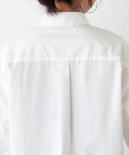 【LARUTA】迷你標誌刺繡基礎款襯衫