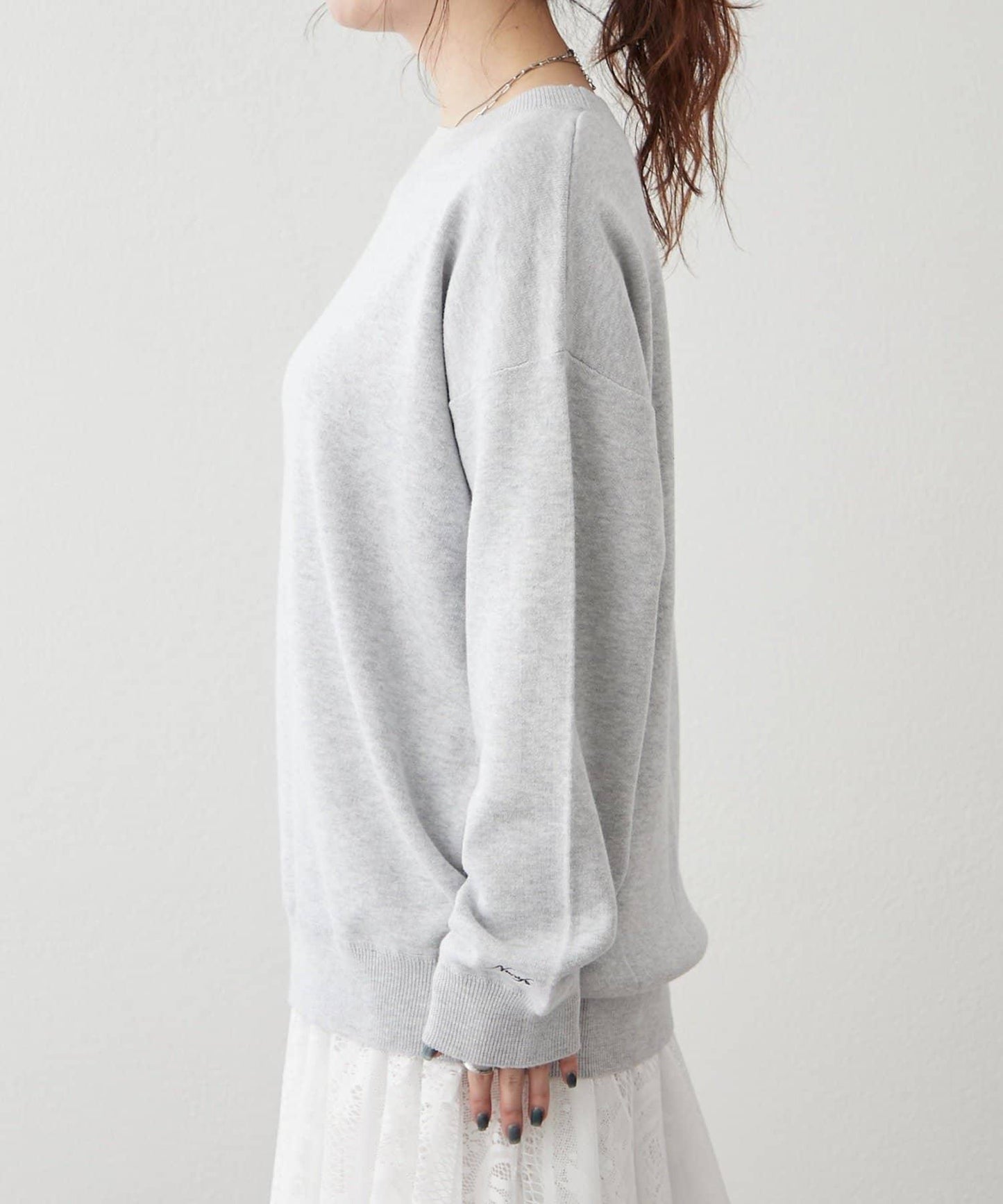 【NUNIFE】衛衣風格套頭衫