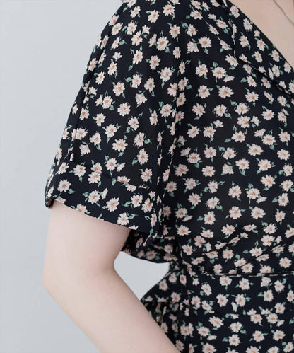 【natural couture】三角領連衣裙