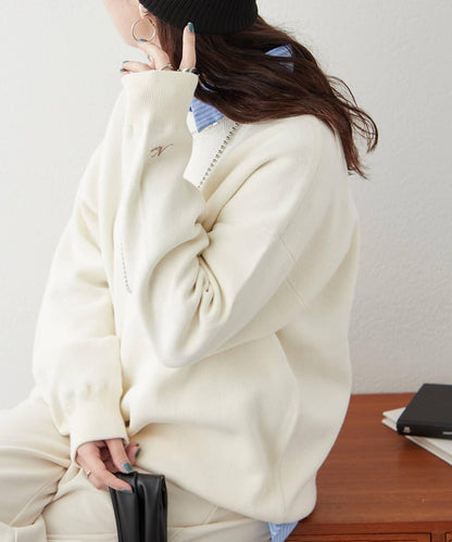 【NUNIFE】衛衣風格套頭衫