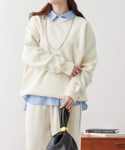 【NUNIFE】衛衣風格套頭衫