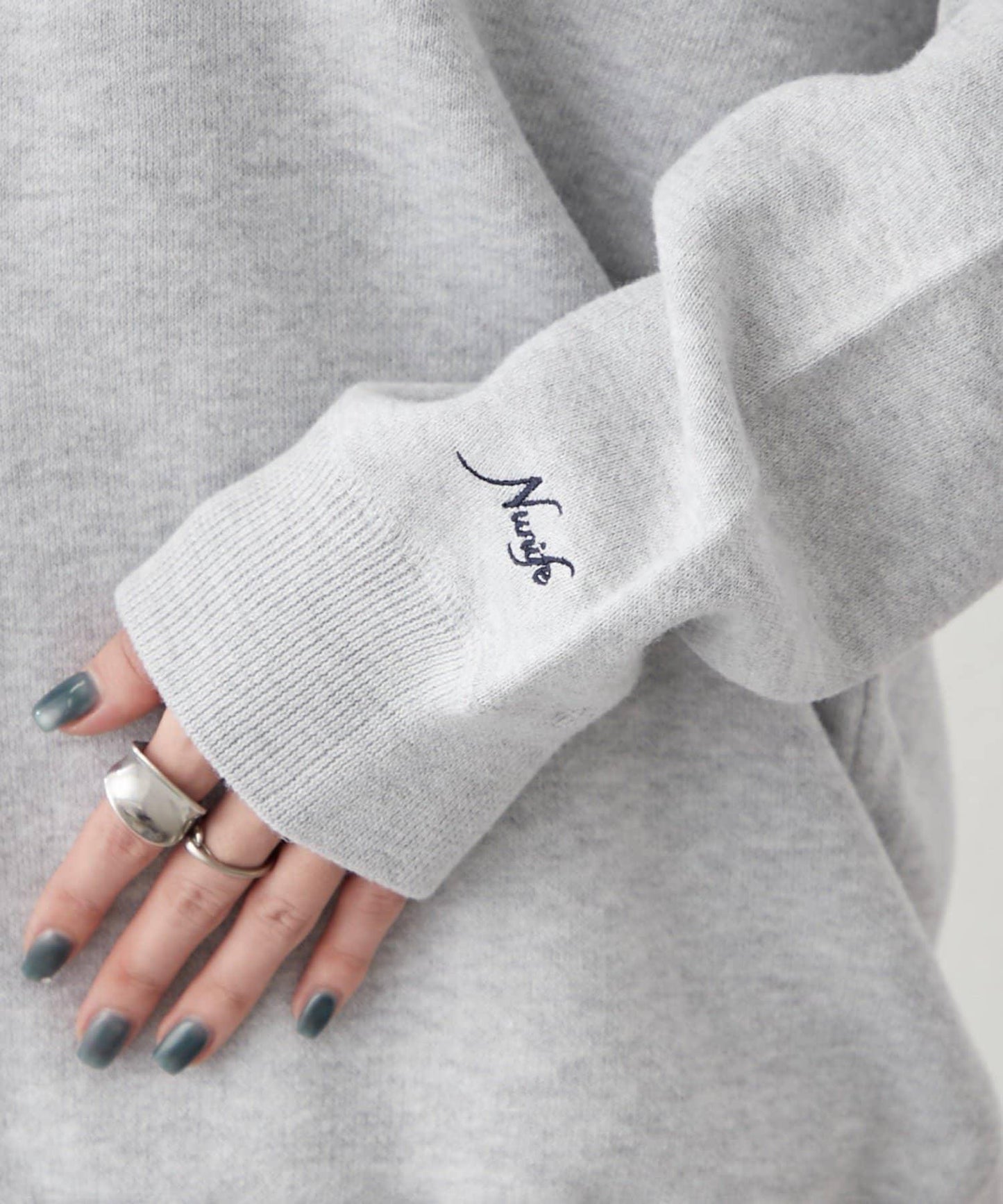 【NUNIFE】衛衣風格套頭衫