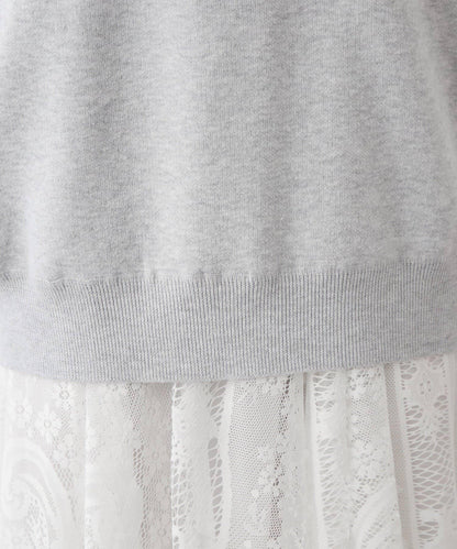 【NUNIFE】衛衣風格套頭衫