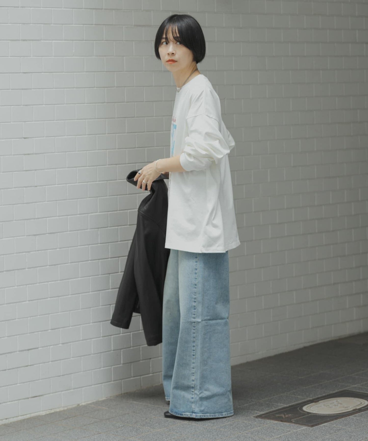 鳥貴族×UR UnuboResearch 長袖T恤 B