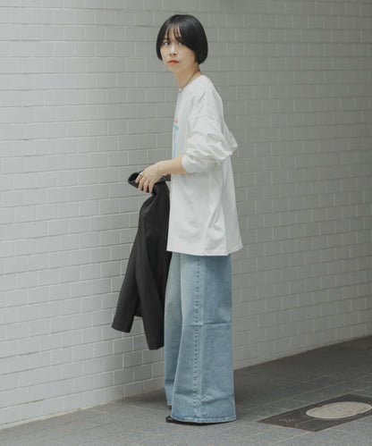 鳥貴族×UR UnuboResearch 長袖T恤 B