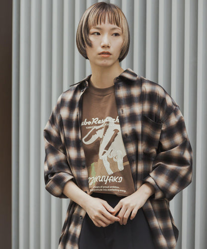 鳥貴族×UR UnuboResearch 短袖T恤 B