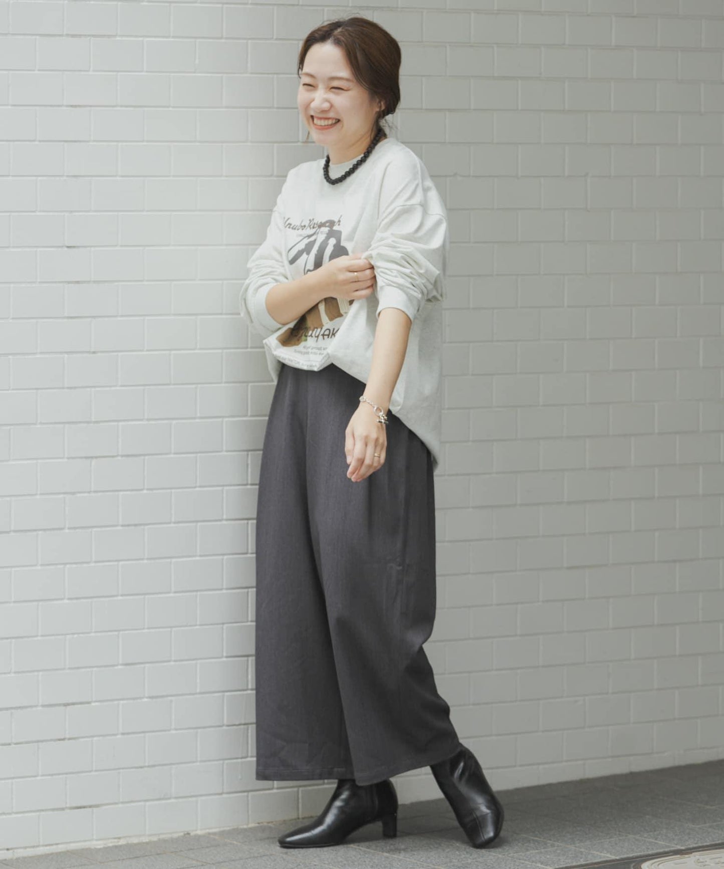 鳥貴族×UR UnuboResearch 長袖T恤 B