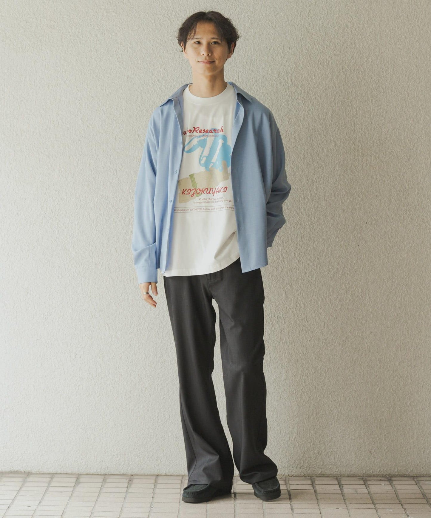 鳥貴族×UR UnuboResearch 短袖T恤 B