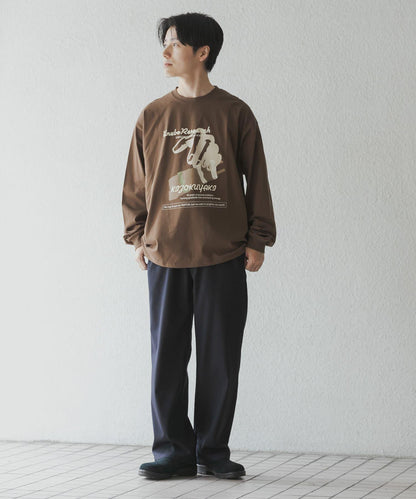 鳥貴族×UR UnuboResearch 長袖T恤 B