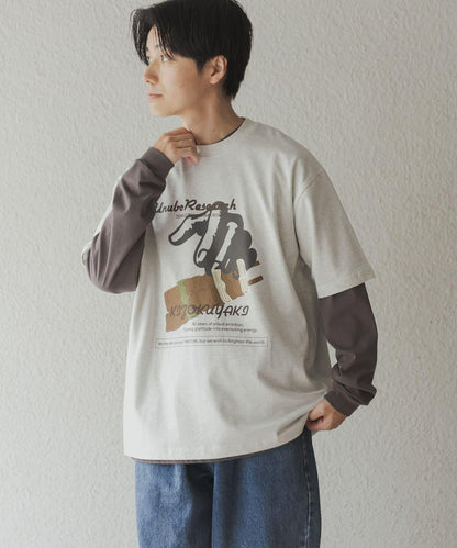 鳥貴族×UR UnuboResearch 短袖T恤 B