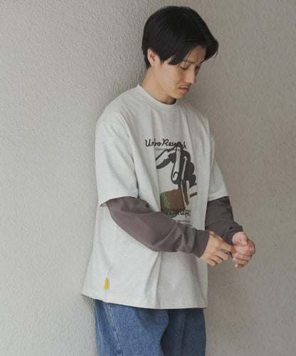 鳥貴族×UR UnuboResearch 短袖T恤 B