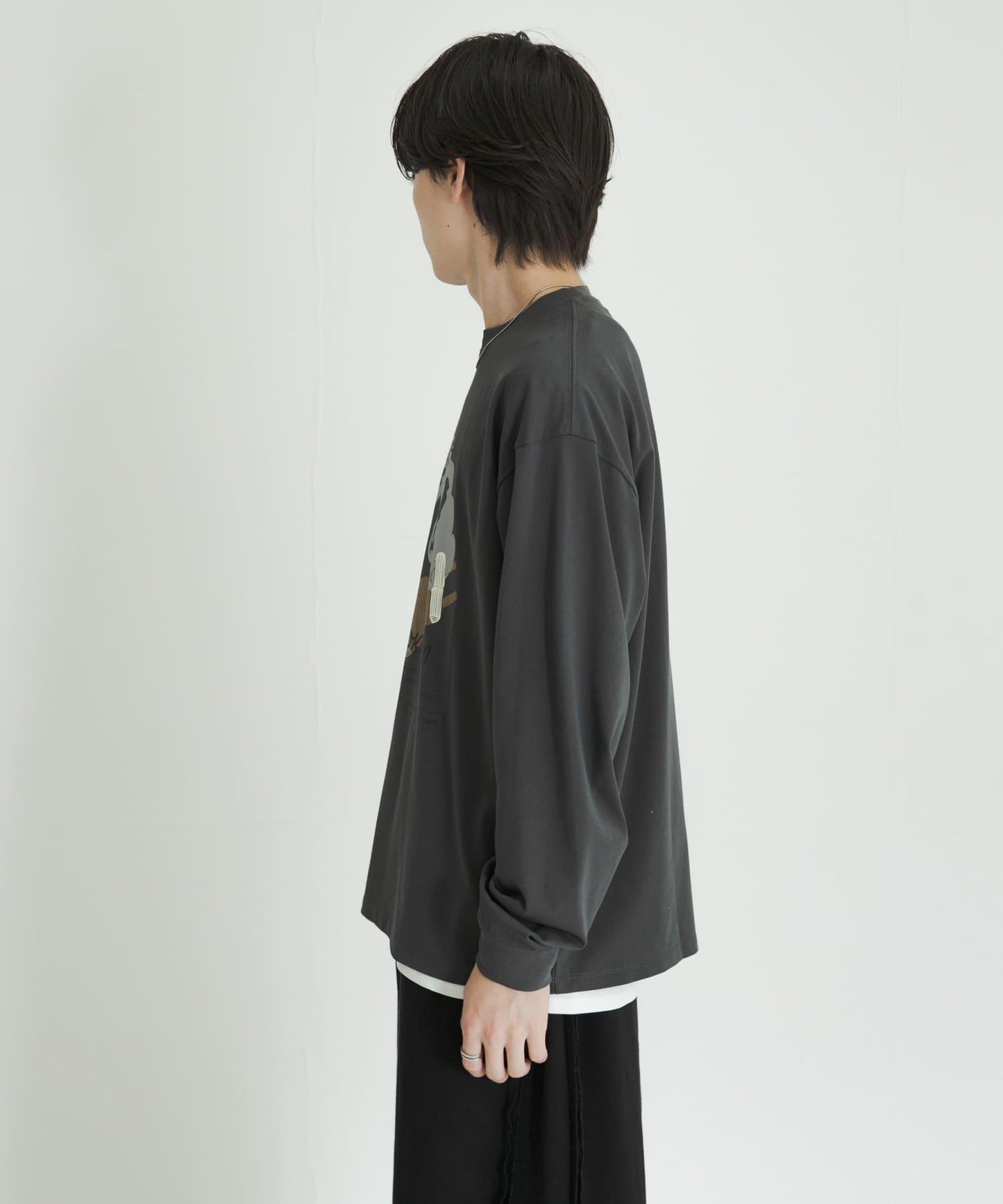 鳥貴族×UR UnuboResearch 長袖T恤 B