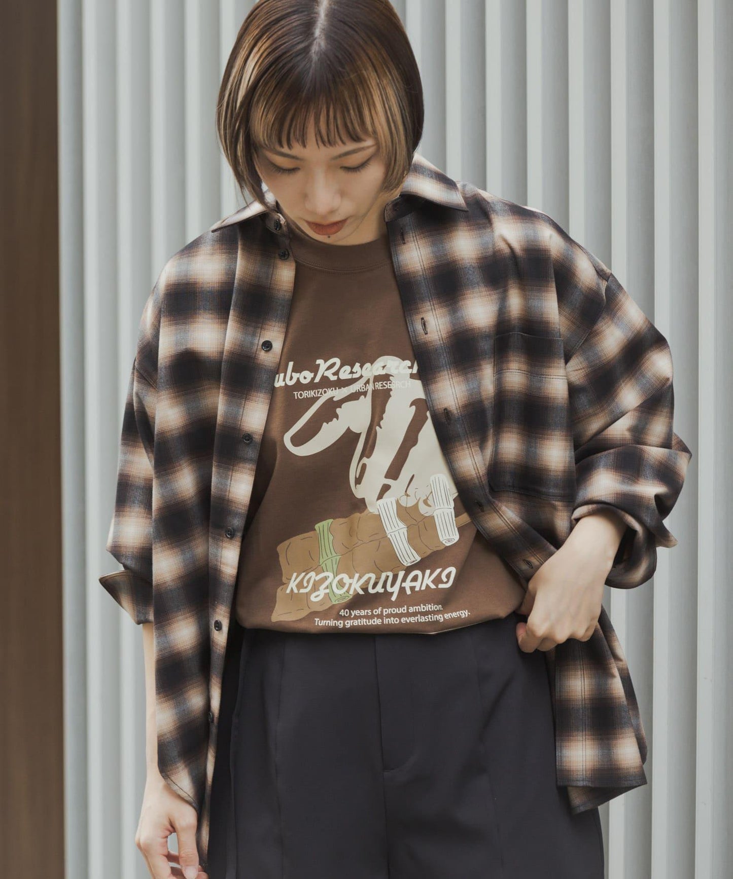 鳥貴族×UR UnuboResearch 短袖T恤 B