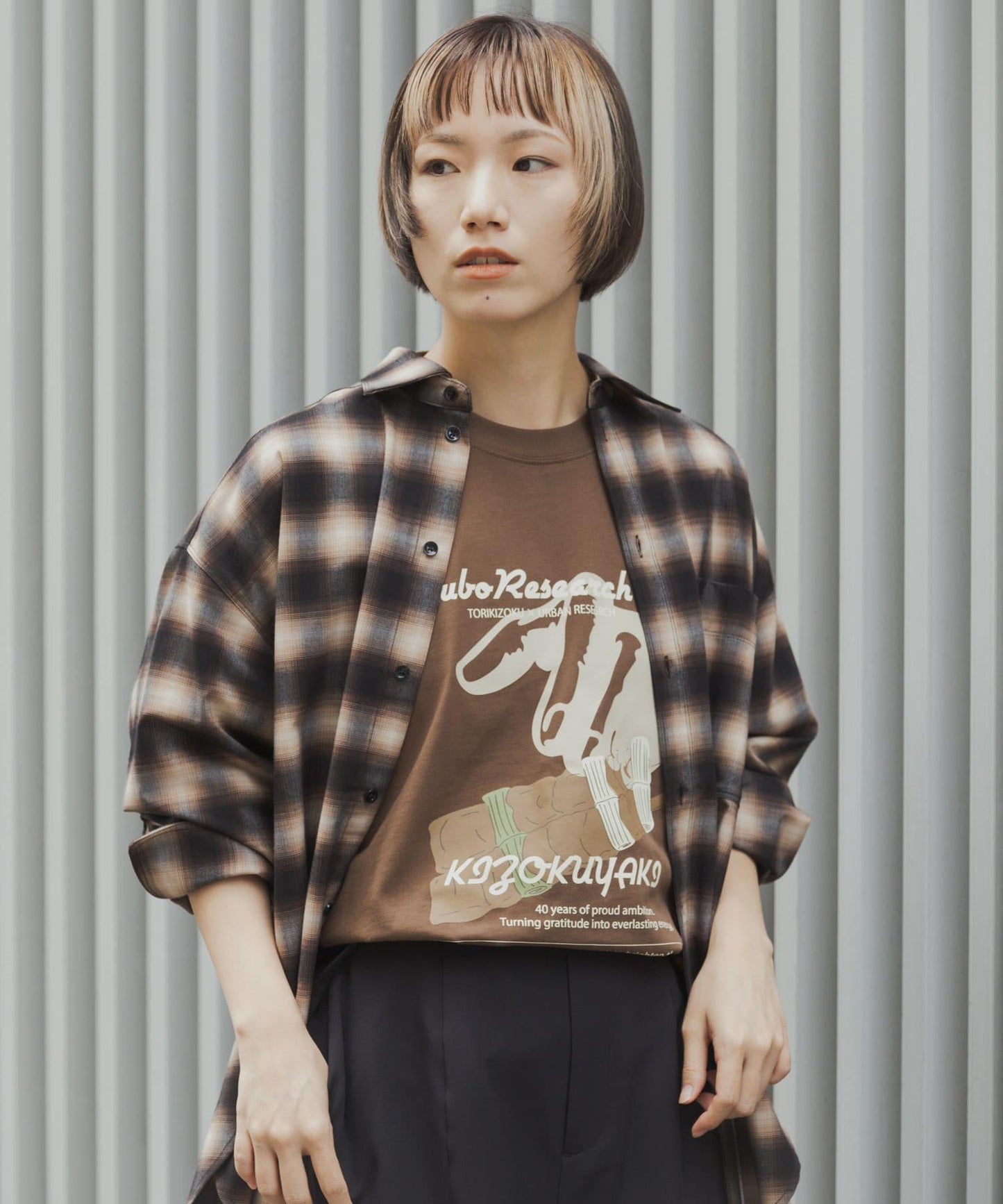 鳥貴族×UR UnuboResearch 短袖T恤 B