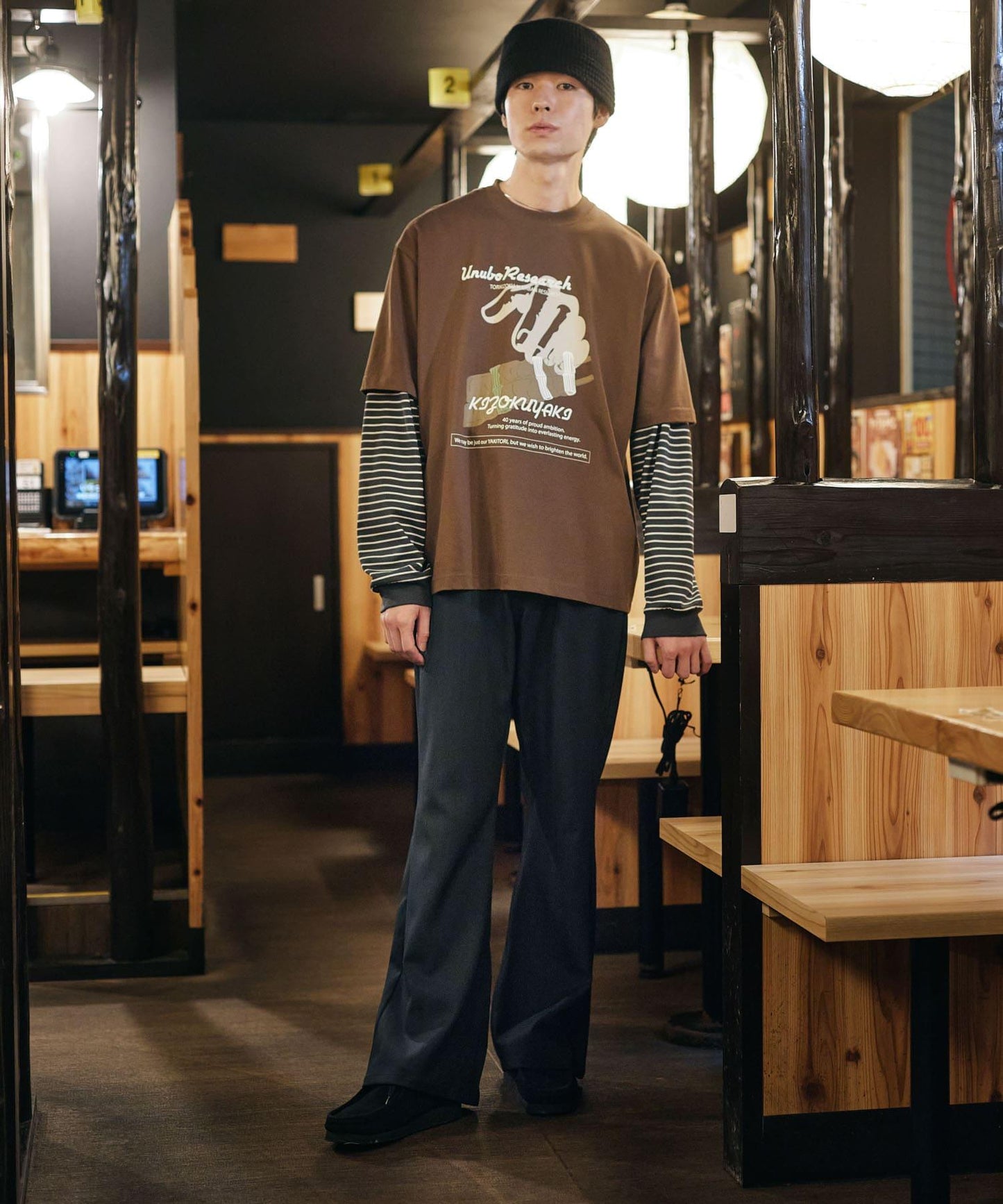 鳥貴族×UR UnuboResearch 短袖T恤 B