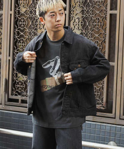 鳥貴族×UR UnuboResearch 短袖T恤 B