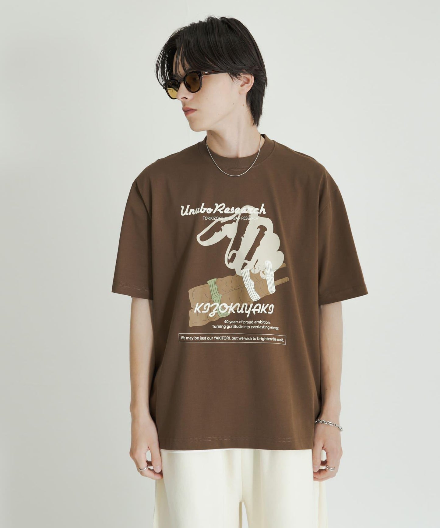 鳥貴族×UR UnuboResearch 短袖T恤 B