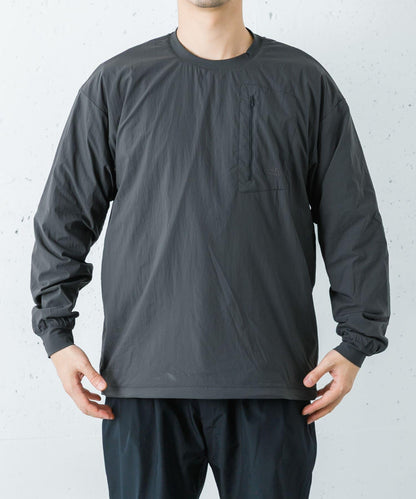 THE NORTH FACE 網格抓絨都市休閒圓領衫