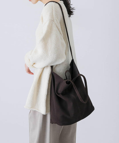 Morphee 3WAY MEDIUM TOTE OILSUEDE 托特包