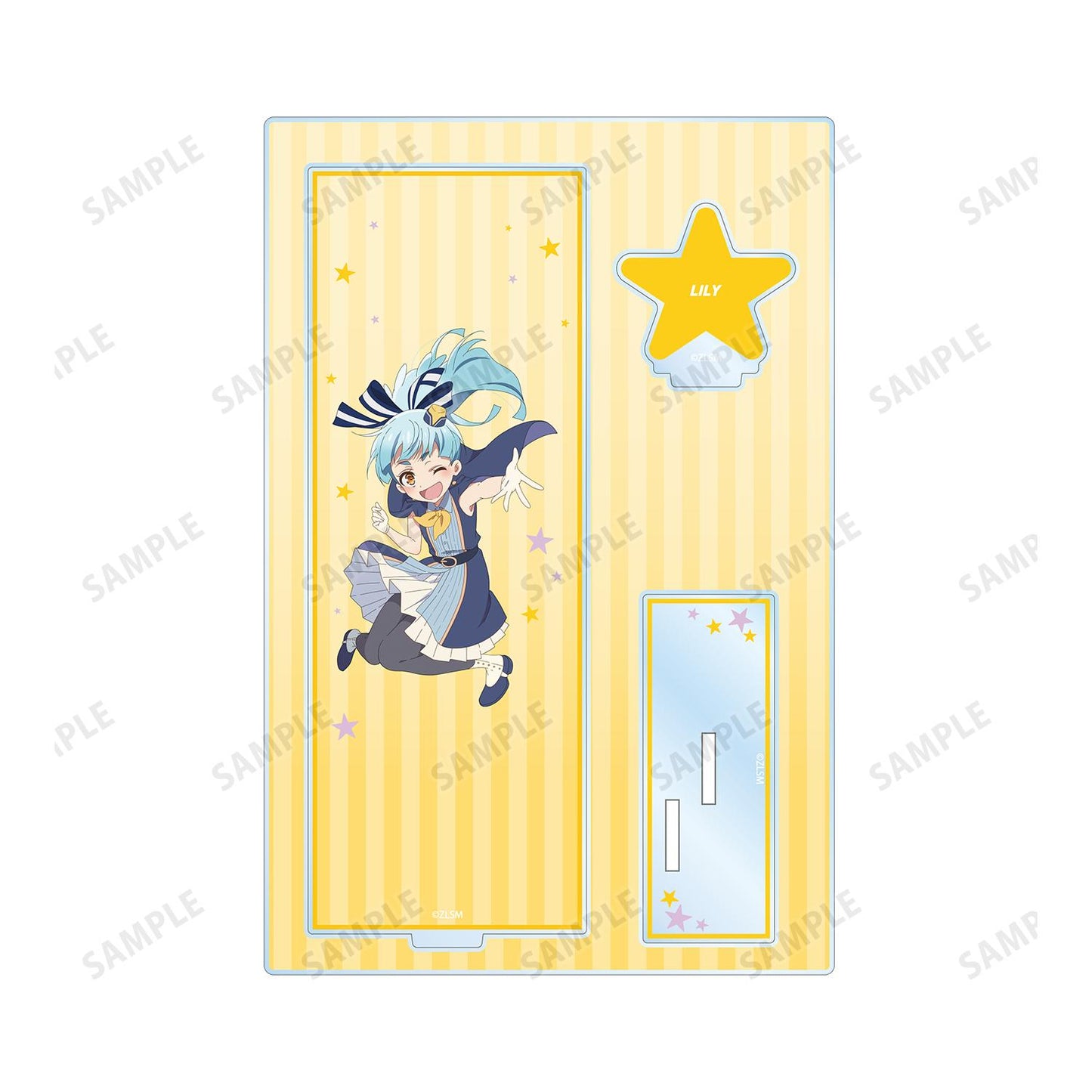 劇場版佐賀偶像是傳奇 夢銀河樂園_星川莉莉 附配件大號亞克力立牌