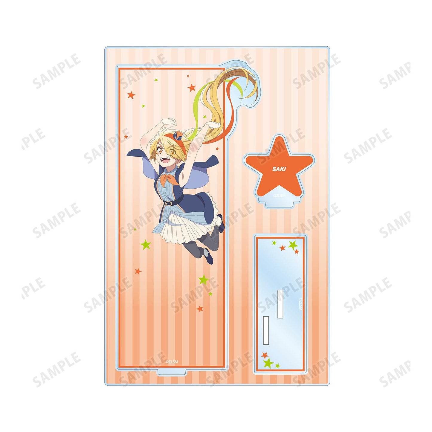 劇場版佐賀偶像是傳奇 夢銀河樂園_二階堂咲 附配件大號亞克力立牌