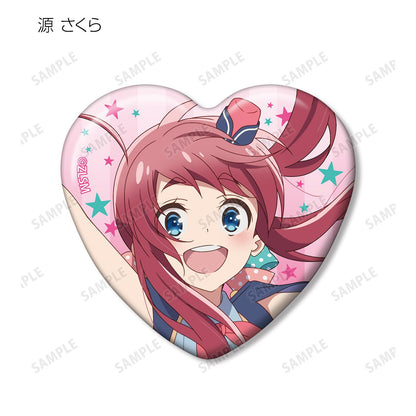劇場版佐賀偶像是傳奇 夢銀河樂園_隨機心形徽章（單品/全套BOX）【全套BOX/9包入】