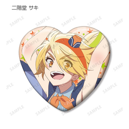 劇場版佐賀偶像是傳奇 夢銀河樂園_隨機心形徽章（單品/全套BOX）【全套BOX/9包入】