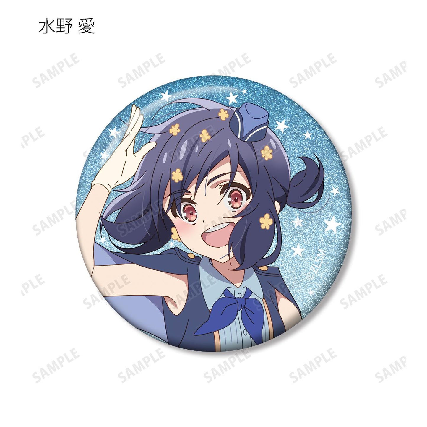 劇場版佐賀偶像是傳奇 夢銀河樂園_閃粉徽章盲盒（單品/全套BOX）【全套BOX/9包入】