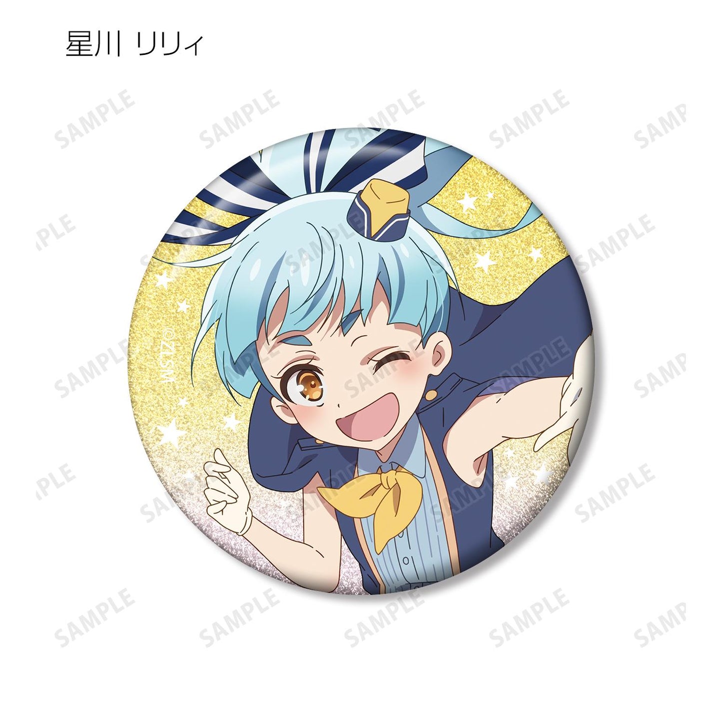 劇場版佐賀偶像是傳奇 夢銀河樂園_閃粉徽章盲盒（單品/全套BOX）【全套BOX/9包入】