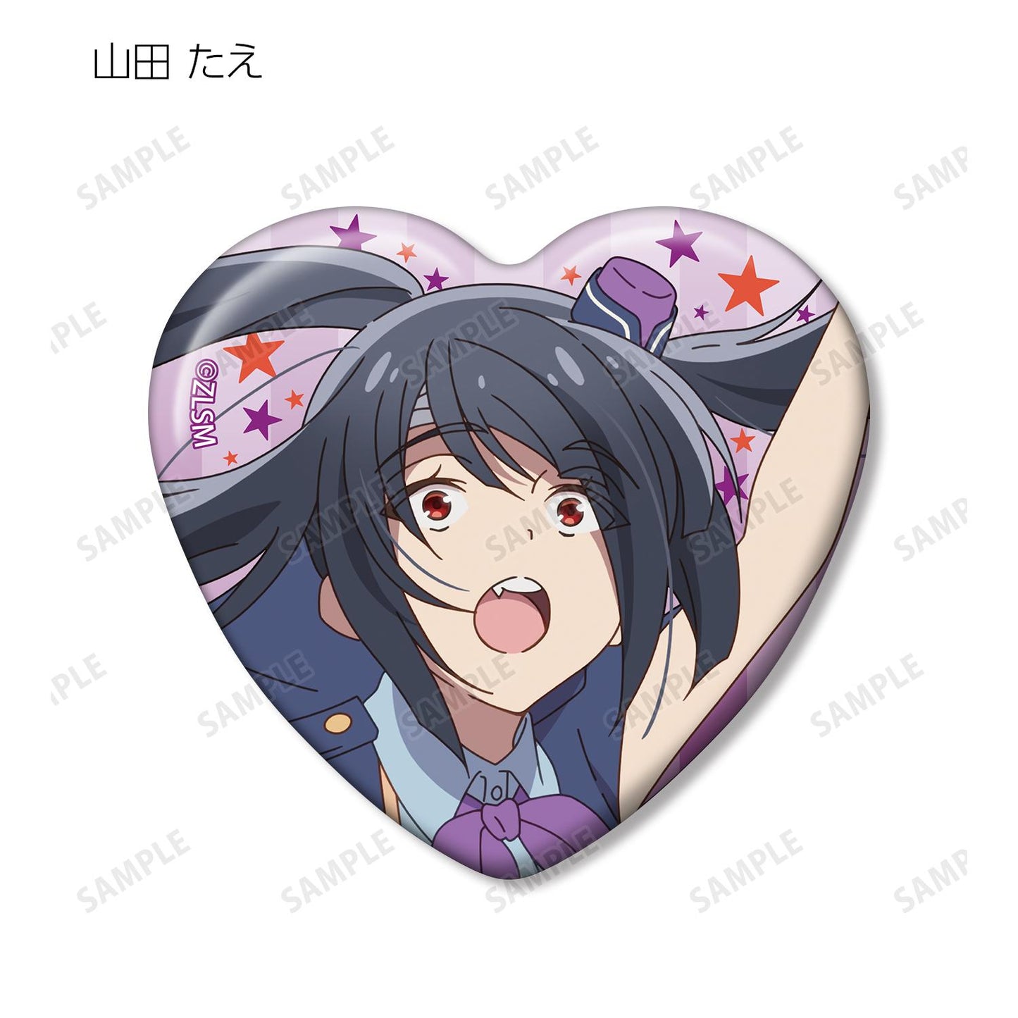 劇場版佐賀偶像是傳奇 夢銀河樂園_隨機心形徽章（單品/全套BOX）【全套BOX/9包入】