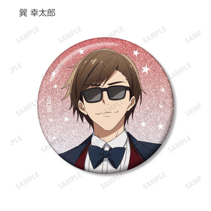 劇場版佐賀偶像是傳奇 夢銀河樂園_閃粉徽章盲盒（單品/全套BOX）【全套BOX/9包入】